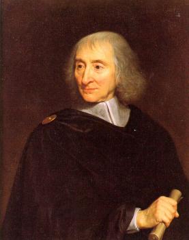 菲利浦 德 尚珮涅 Portrait of Robert Arnauld d'Andilly